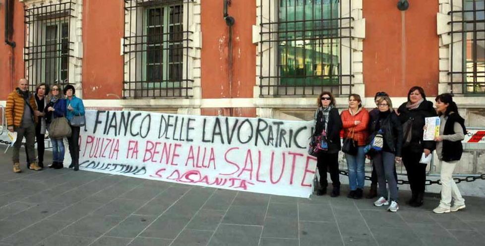 Guerra dei lavoratori contro l’ospedale 