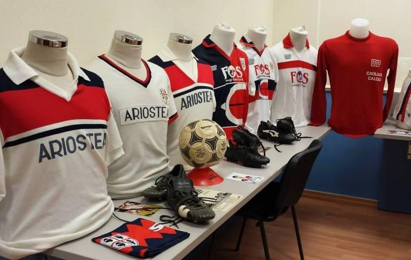 Eccezionale mostra di cimeli rossoblù 