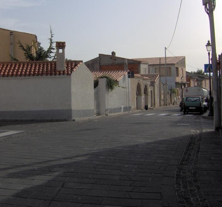 Cantieri stradali nella via Roma