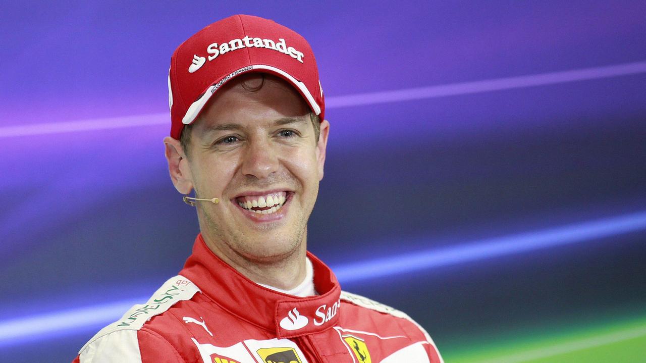 Sebastian Vettel, pilota della Ferrari