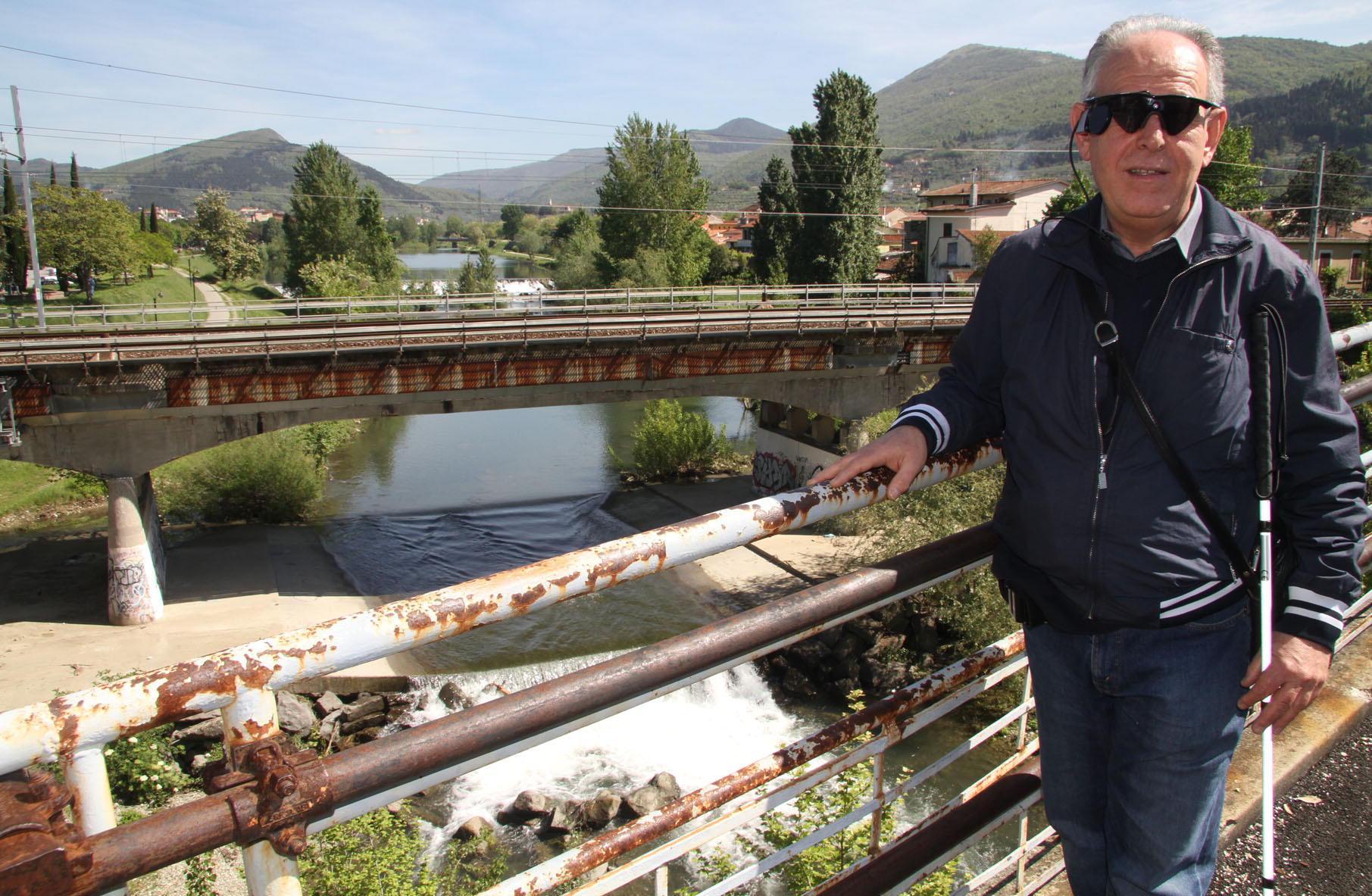 Riccardo Santini ex presidente dell'Unione italiana ciechi di Prato