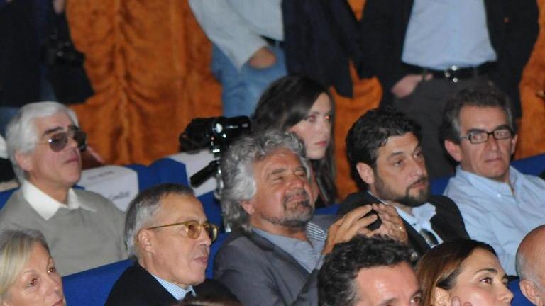 Blitz di Grillo a Fucecchio «Qui anche per Montanelli»
