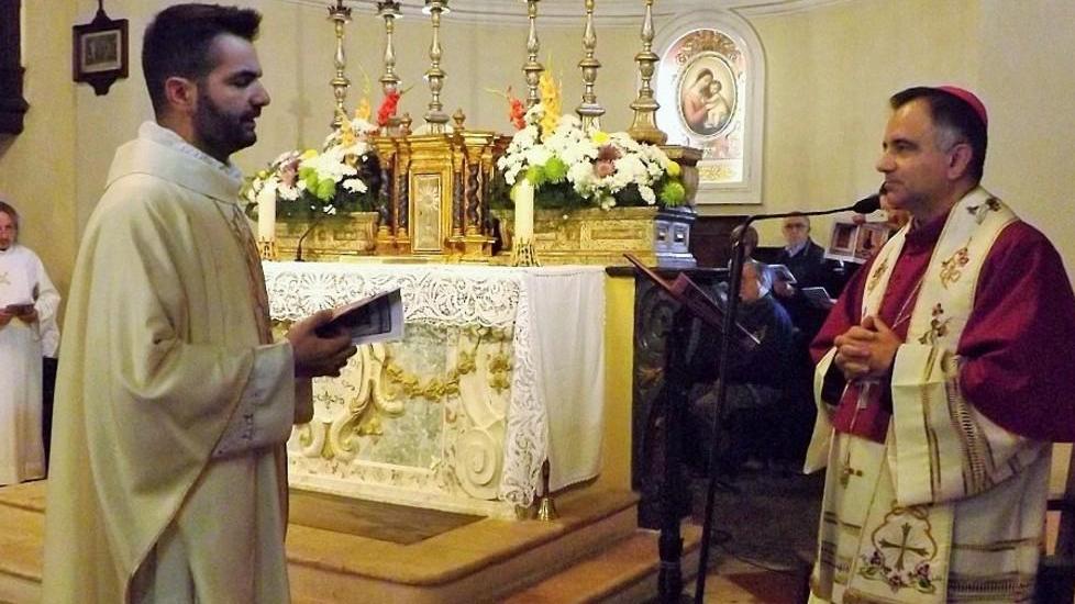 Si è insediato don Montecchi nuovo parroco a Monteobizzo