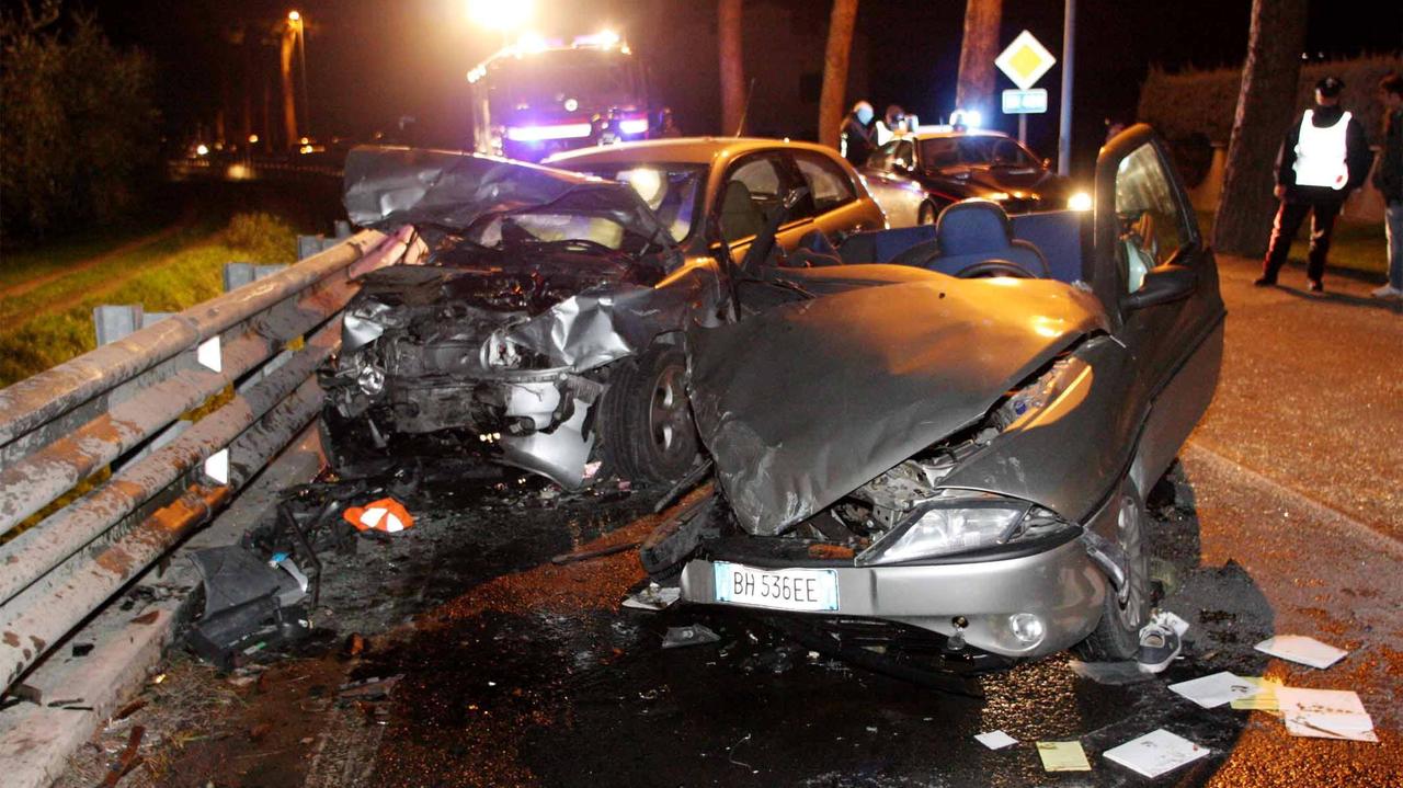 Un incidente sulla 429 (foto d'archivio)