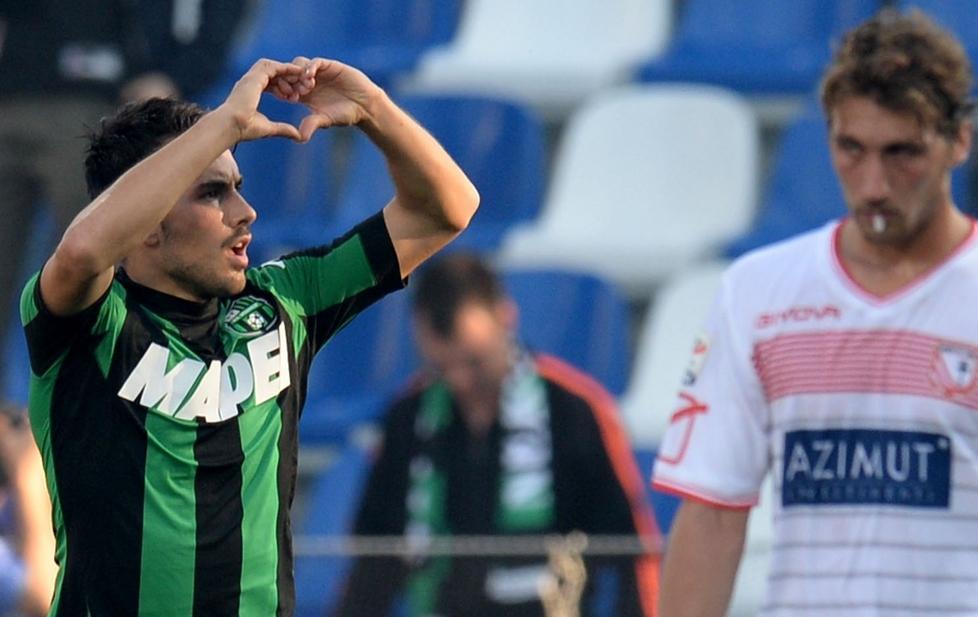 Sansone: «Sul gol sono stato anche fortunato» 