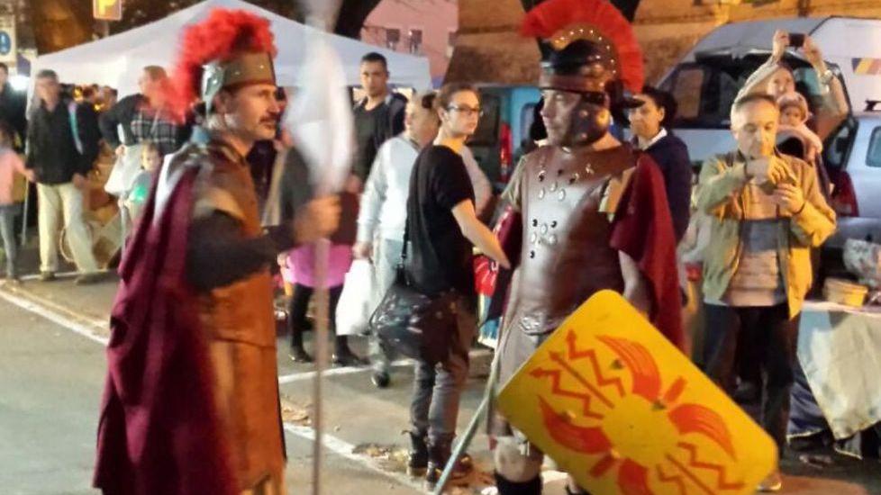 Il paese invaso dalla folla per le gesta di San Martino