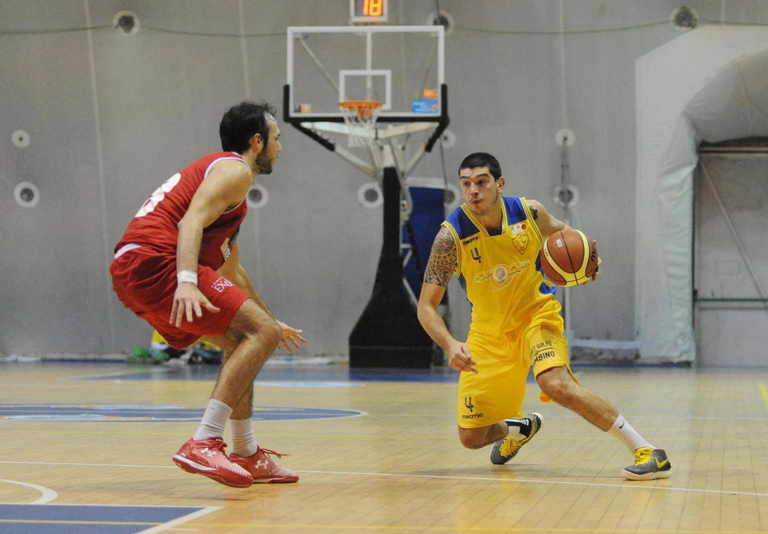 Iardella in azione contro il Piacenza