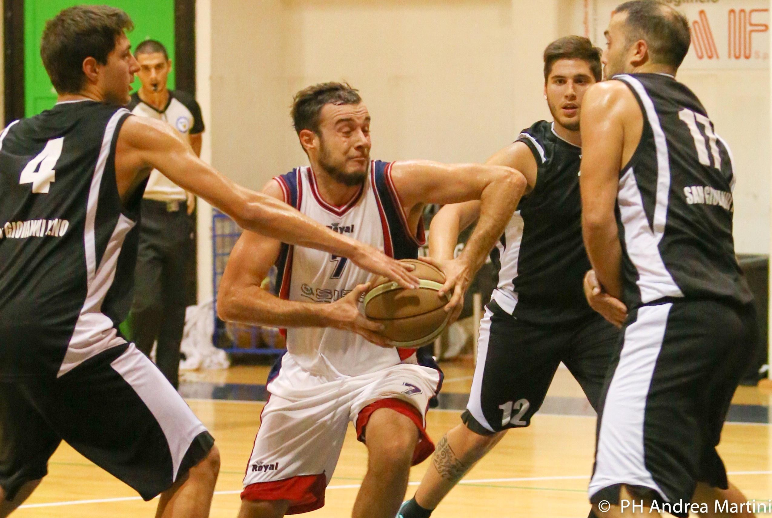 Un'azione della Sibe in una gara dello scorso campionato