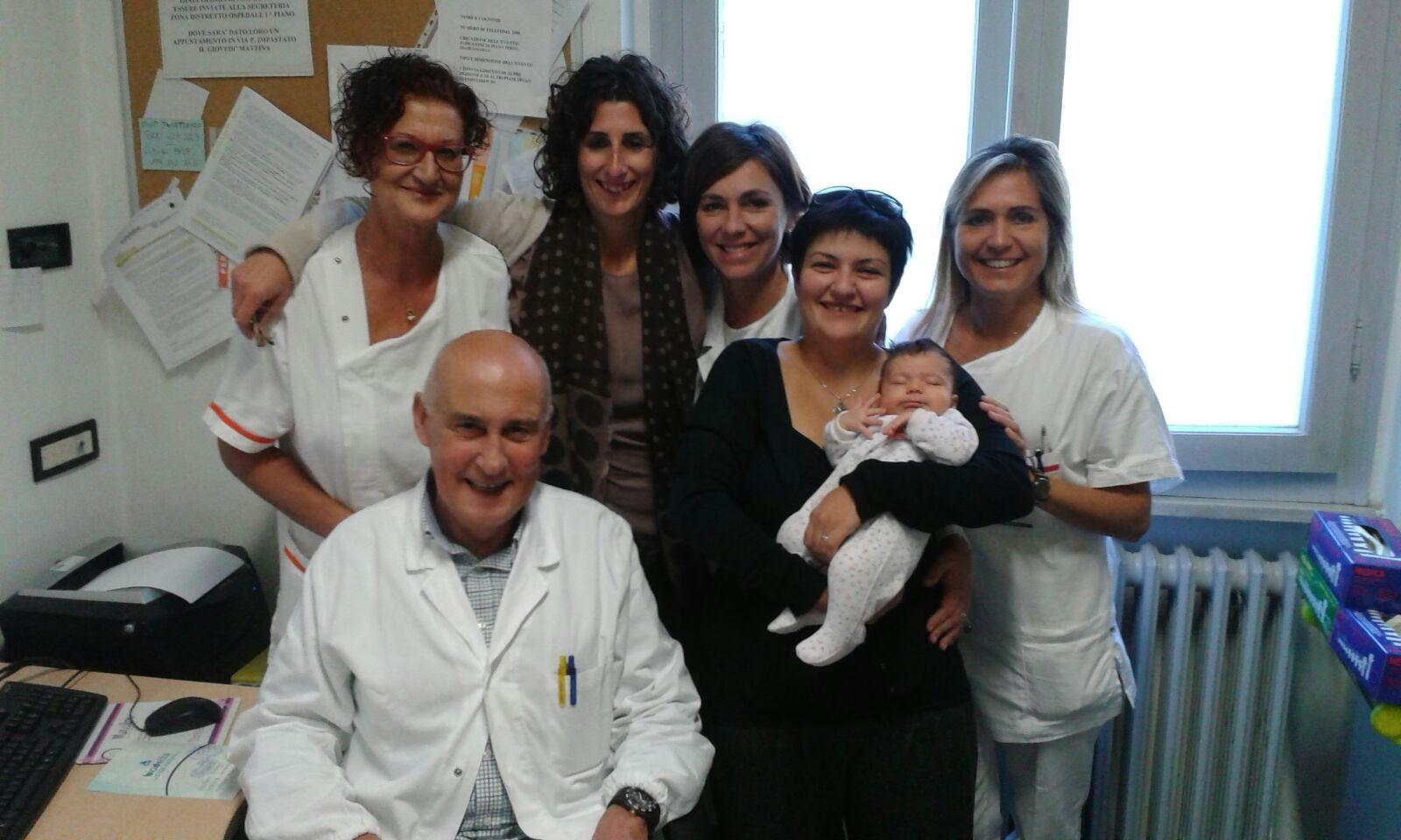 Il ginecologo Ettore Simoncini e il suo staff