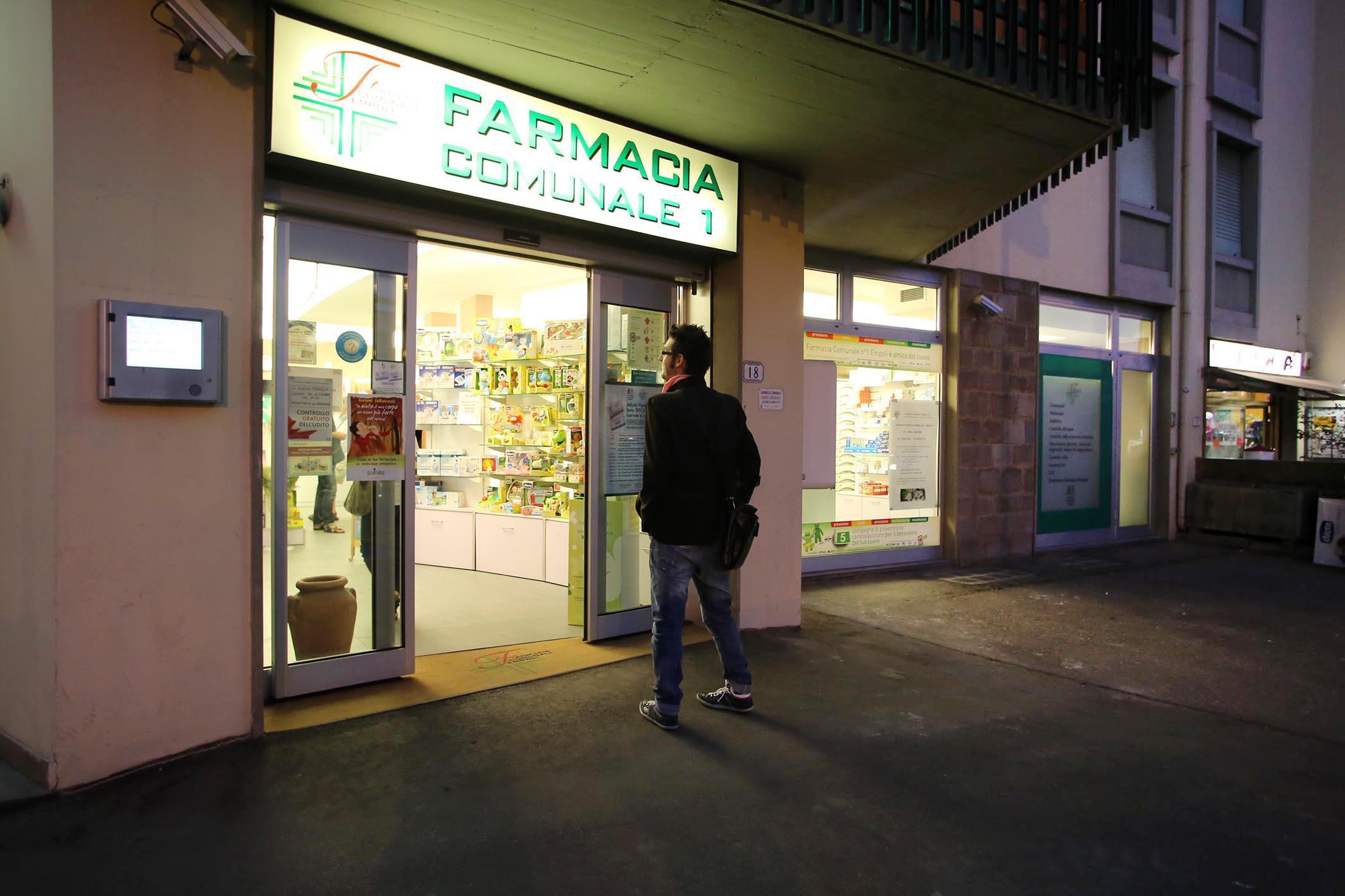 La farmacia comunale 1 di Empoli è stata rapinata cinque volte in due anni