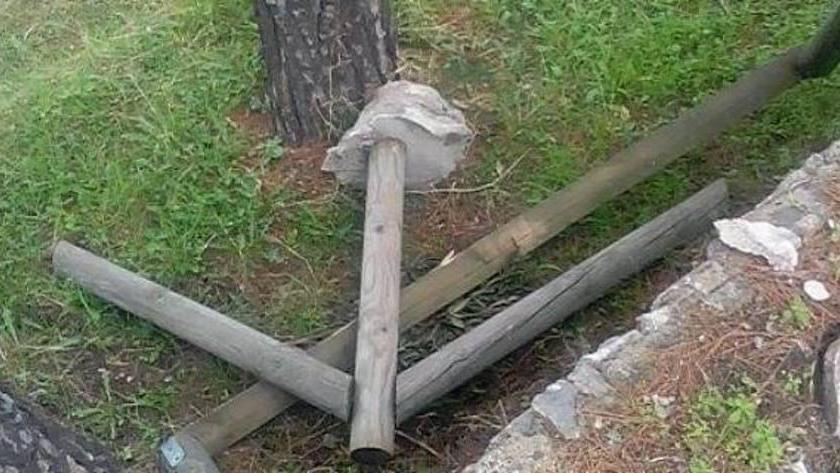 Vandali nei giardini di Punta Idda
