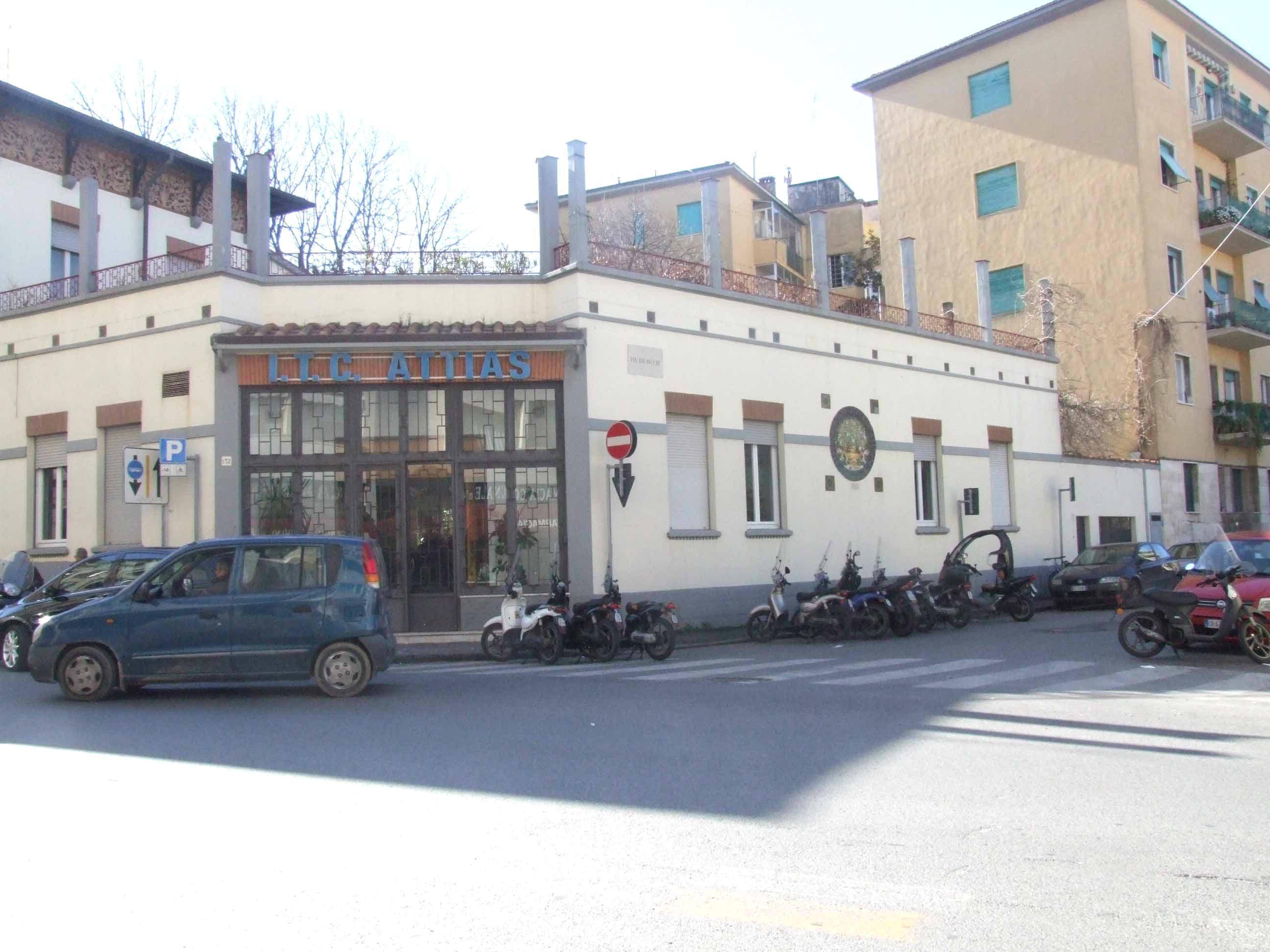 L'istituto Attias in via Marradi 