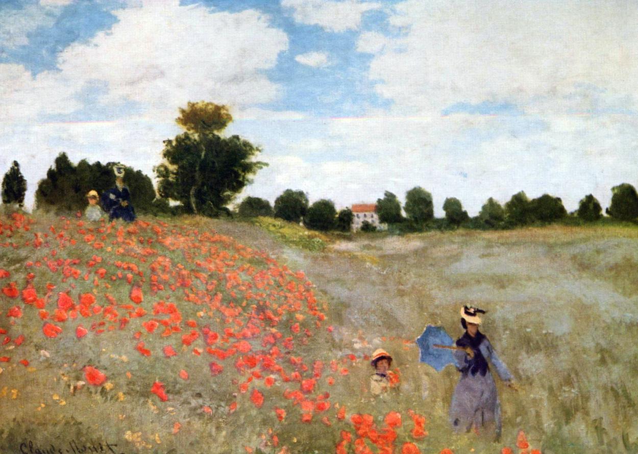 I Papaveri di Claude Monet