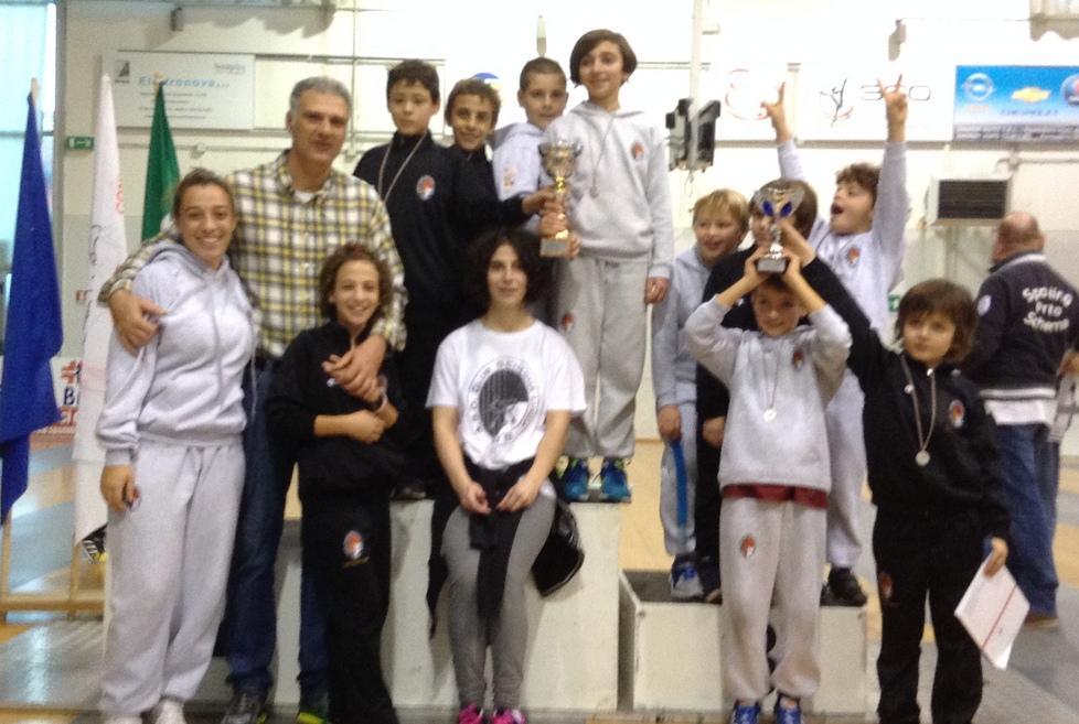 Il Club Scherma Lucca conquista tre podi