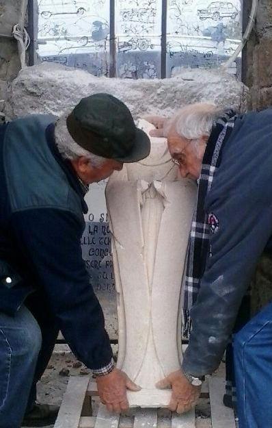 Anticipata la partenza della statua della Vergine