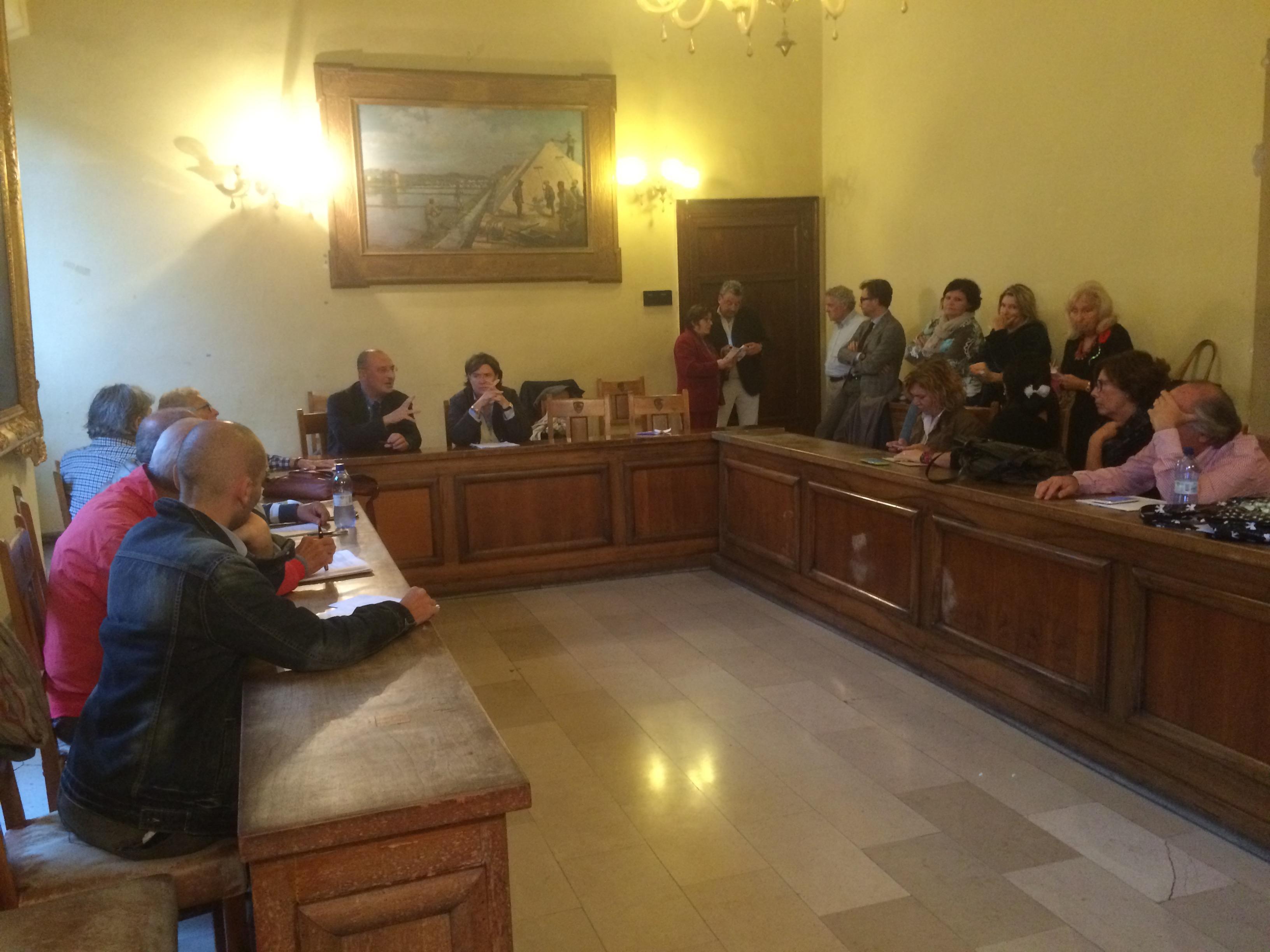 L'incontro con Saccardi