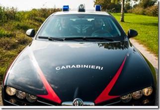 I carabinieri intervenuti a Masi Torello