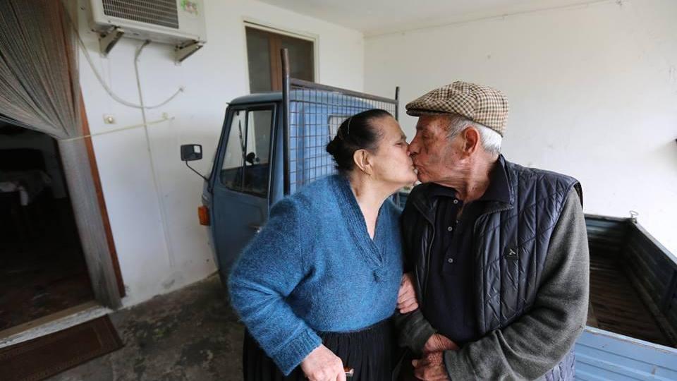 Una foto simbolo della longevità in Sardegna