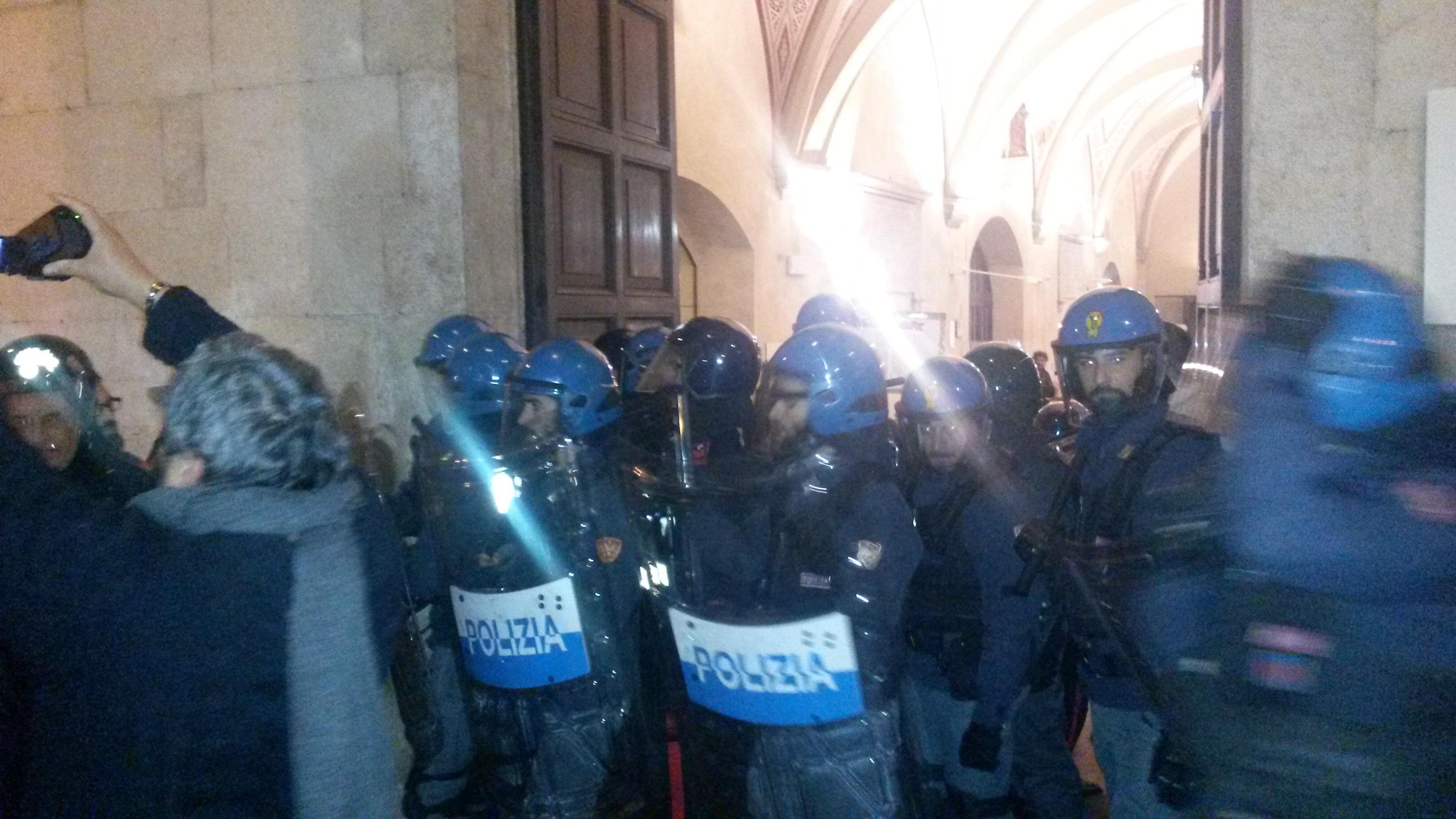 Gli scontri