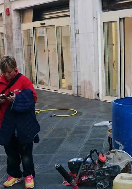 «La strada è rialzata e con le pendenze, siamo preoccupati» 