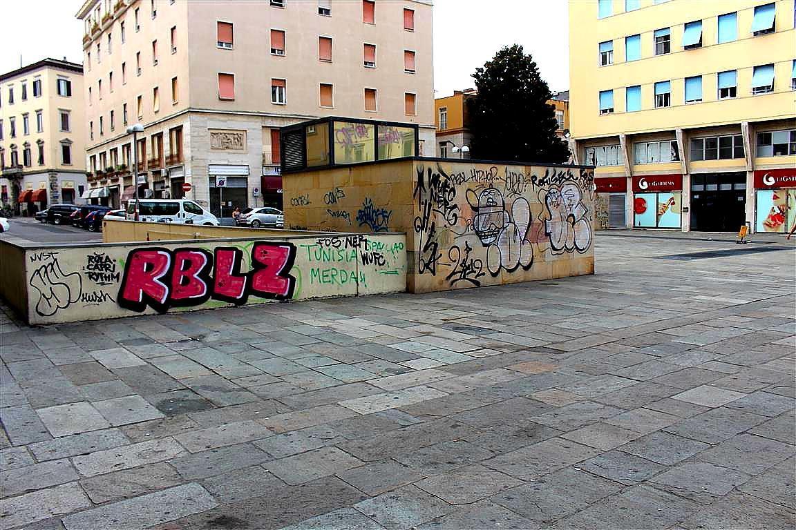 Il parcheggio di piazza Guerrazzi