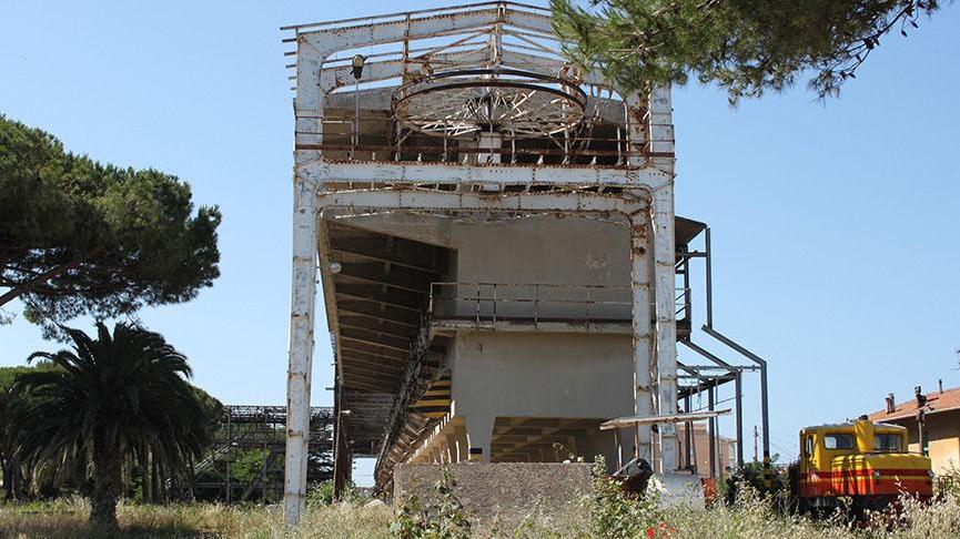 Il silos Solvay progettato da Pierluigi Nervi a San Vincenzo