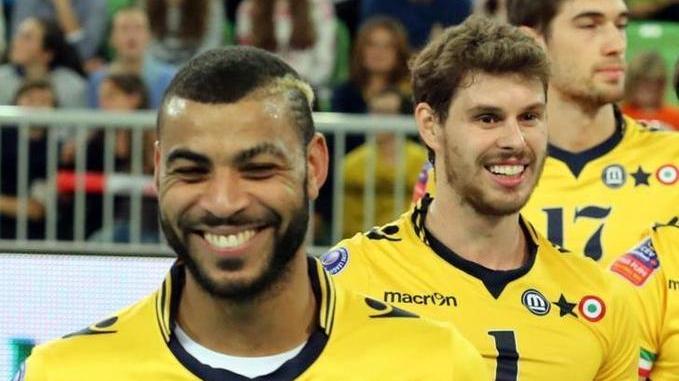 Ngapeth già in palestra: in campo contro Latina