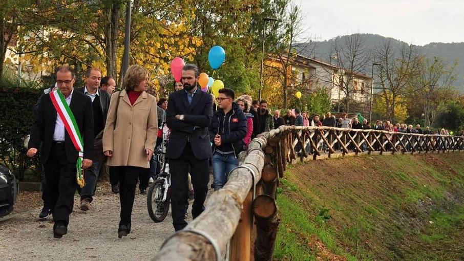 Ciclabile, inaugurato il primo tratto di pista