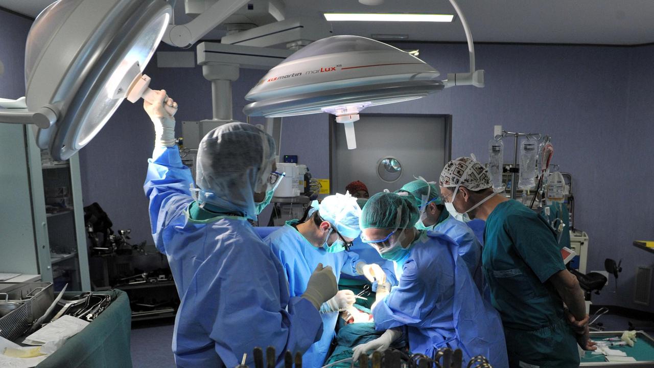 Una sala operatoria