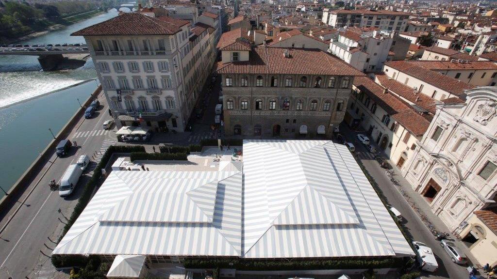 Piazza Ognissanti in occasione di un altro matrimonio da favola