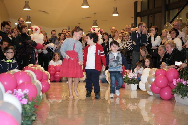 Un momento di "Sfilami" all'ospedale Santo Stefano