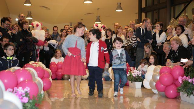 Un momento di "Sfilami" all'ospedale Santo Stefano