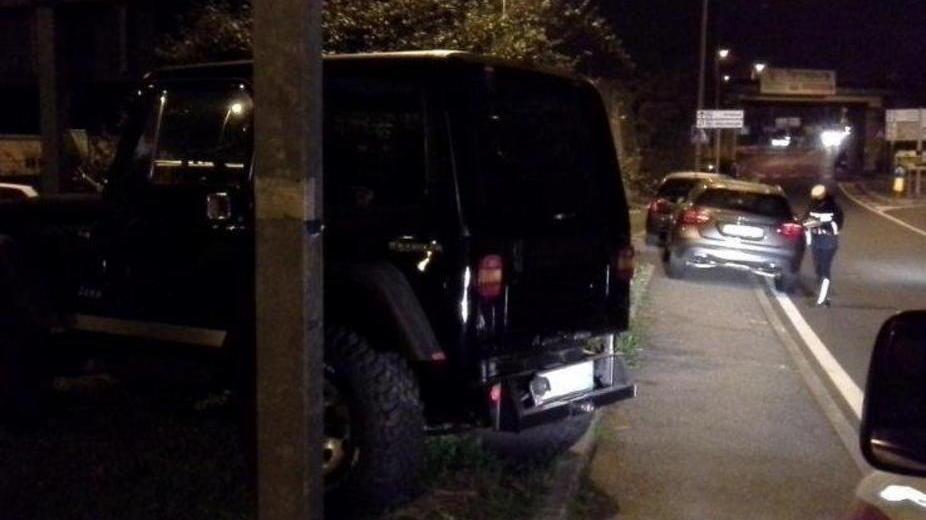 Vigili urbani in azione: le multe del sabato sera