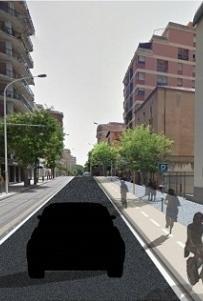 Sassari, la pista ciclabile resta in viale Italia 