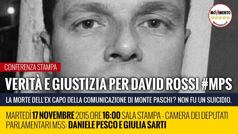 L'immagine sul blog di Beppe Grillo per annunciare la conferenza stampa alla Camera