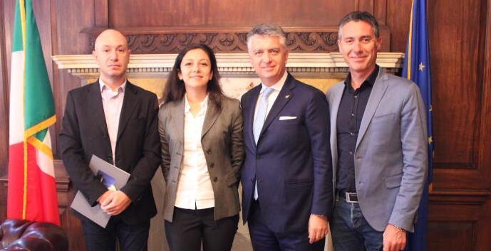 Incontro con Baryshnikov per una mostra in città 