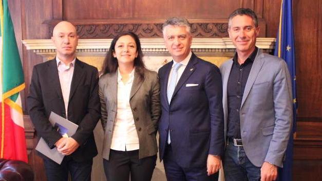 Incontro con Baryshnikov per una mostra in città