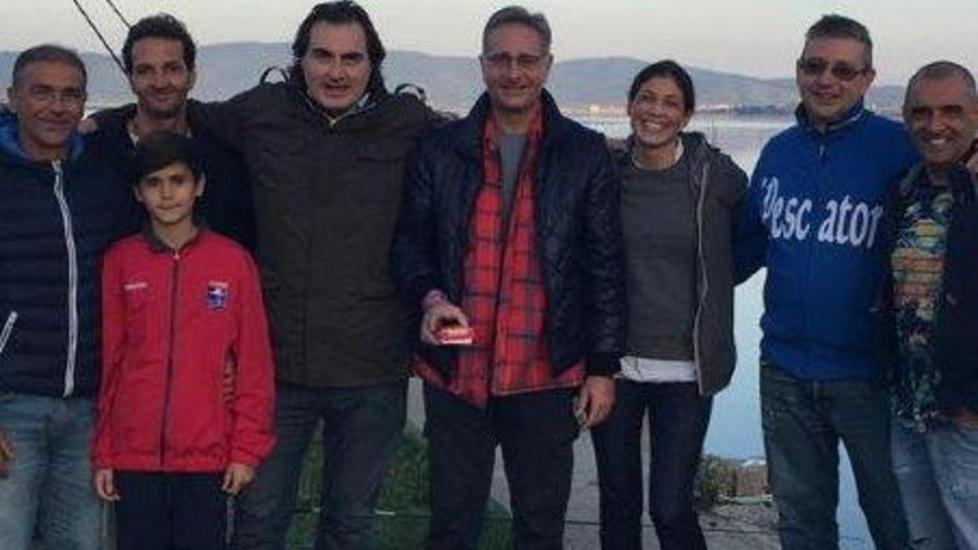 Bonolis e Pardo, pranzo dai pescatori