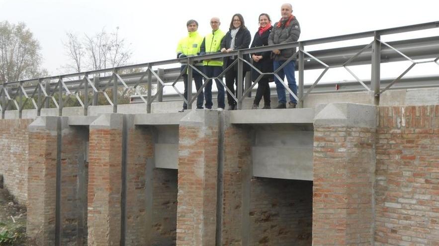 Restaurato il ponte dello Sculazzo