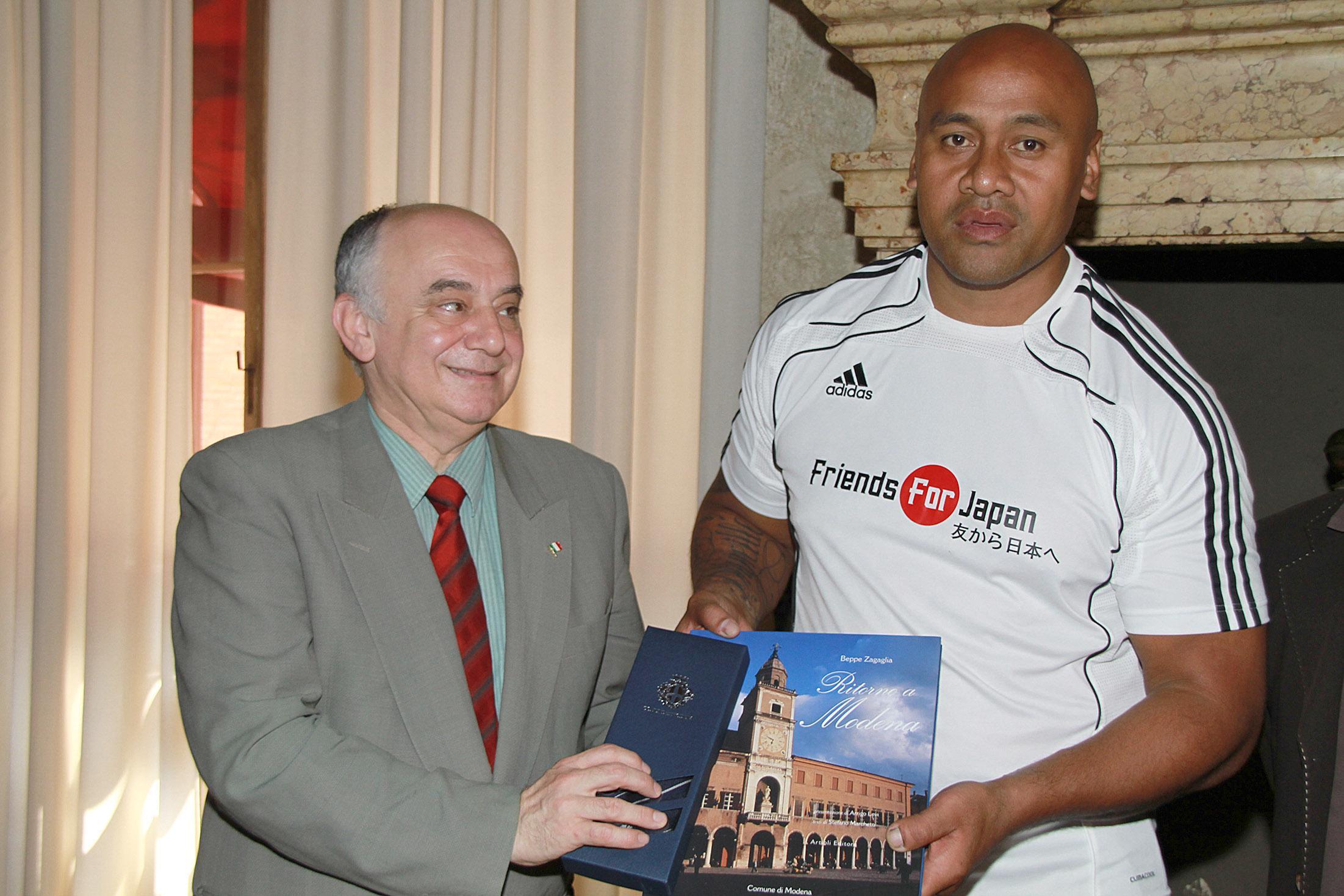 Quando Lomu venne in visita a Modena