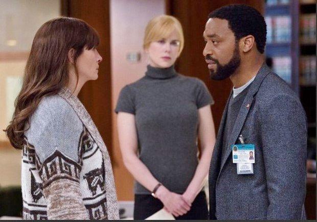 Julia Roberts, Nicole Kidman e Chiwetel Ejoford in una scena del film