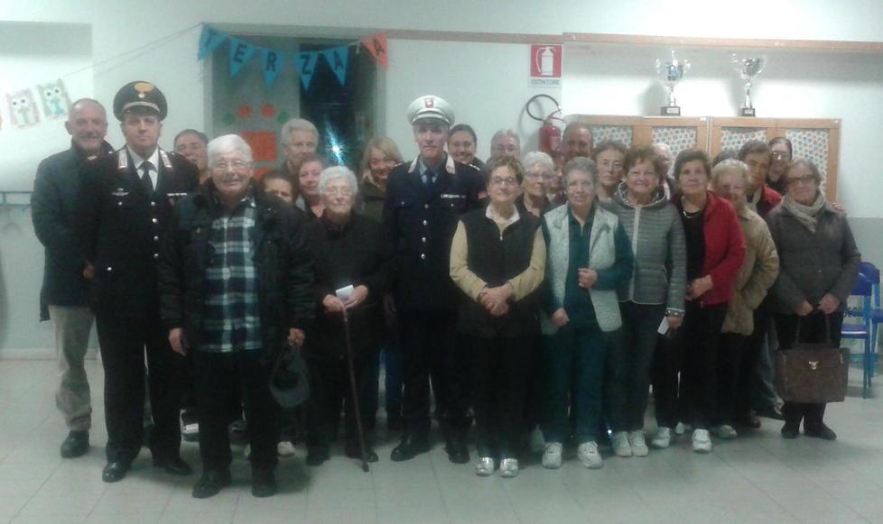 Anziani a lezione contro le truffe