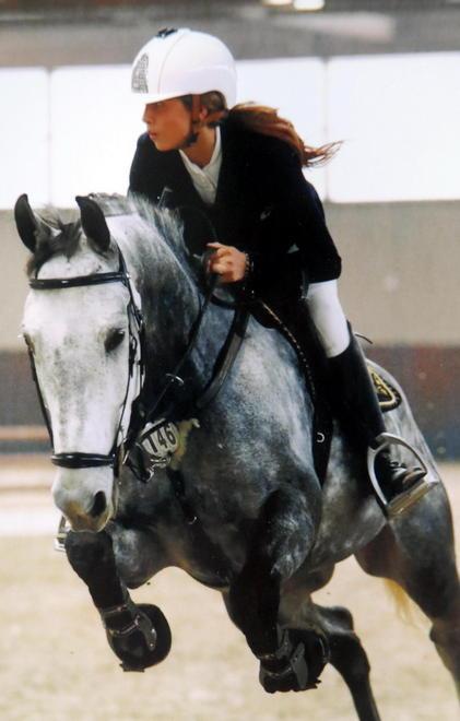 Viola Frolli oro ai Toscani di equitazione
