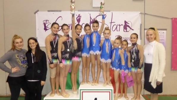 Bene l’esordio delle atlete dell’Asd Ritmica Montecarlo