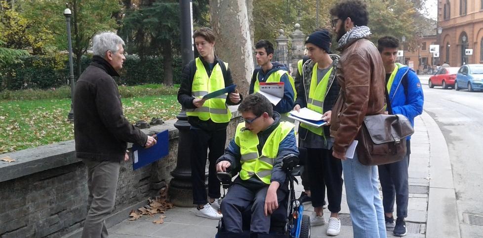 La città senza barriere disegnata dagli studenti 
