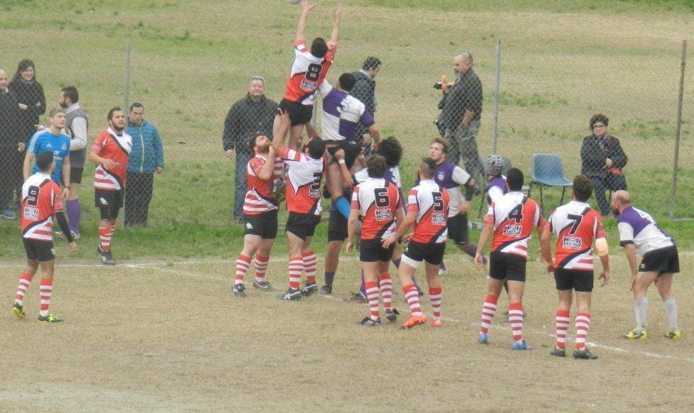 Blitz del Rugby Grosseto contro la Florentia