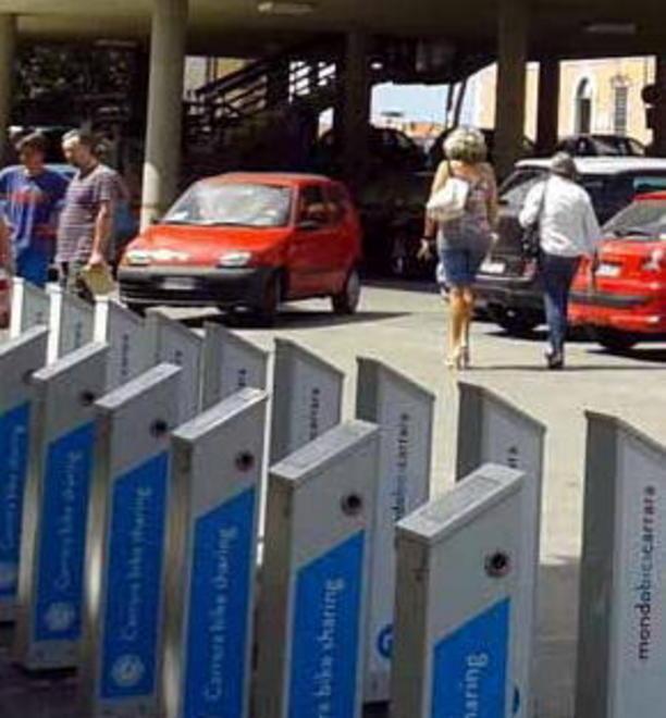 Bike sharing, al via il servizio 