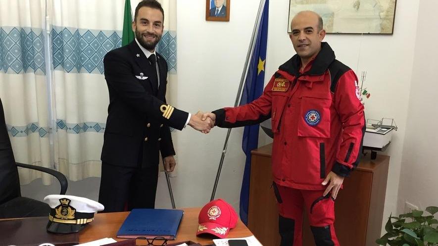 Marina e volontari insieme per la sicurezza
