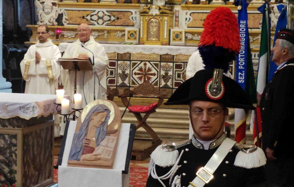 Sabato la Virgo Fidelis a San Giorgio 