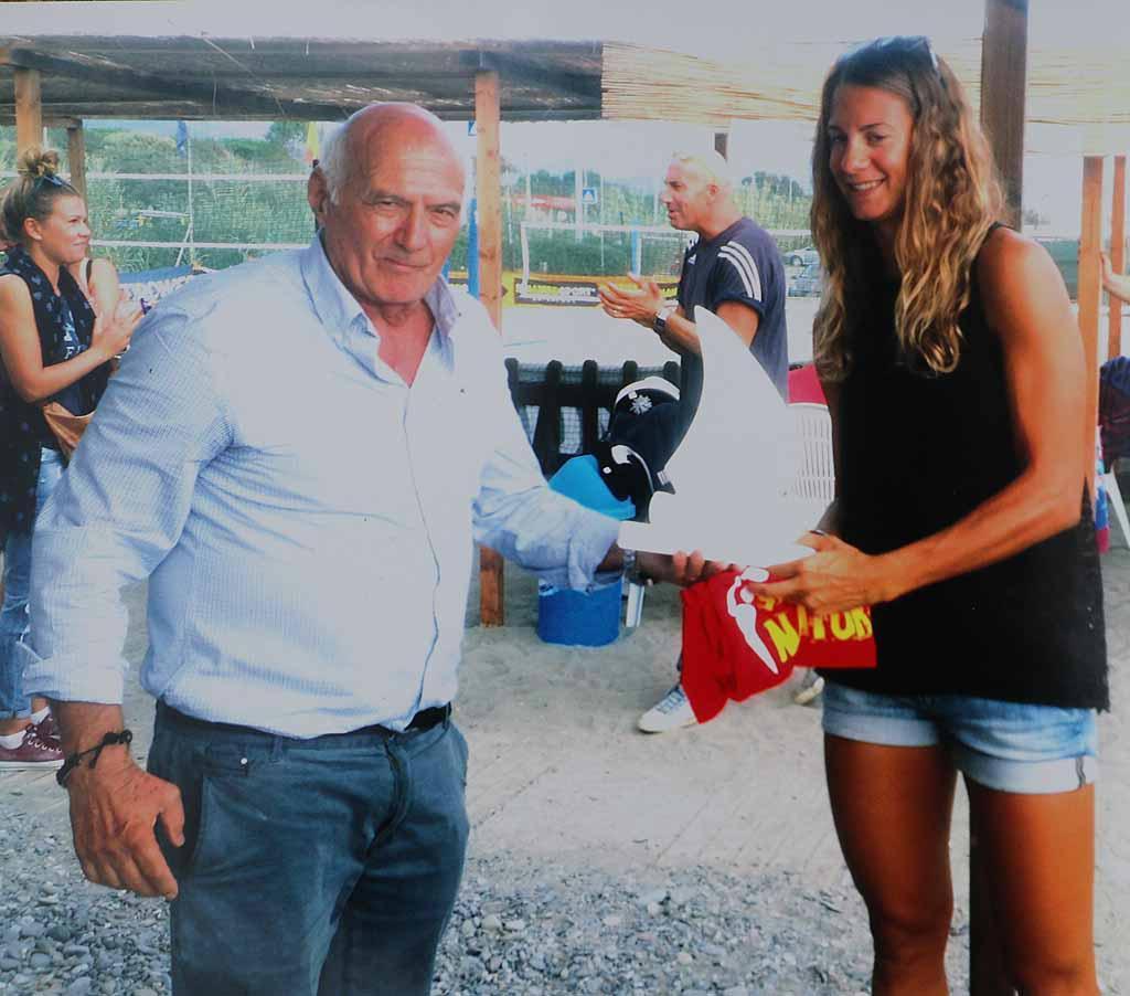 Agata Zuccarelli, nazionale del volley e del... marmo Il Tirreno